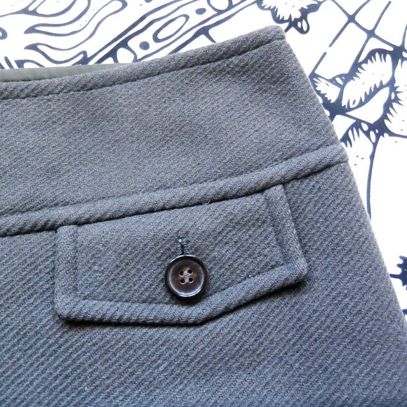 MaxMara || Tweed Wool Pencil Skirt - Picture 3 of 8